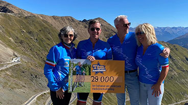 Fietsen Stelvio voor Team Geef Energie en Tim Foundation